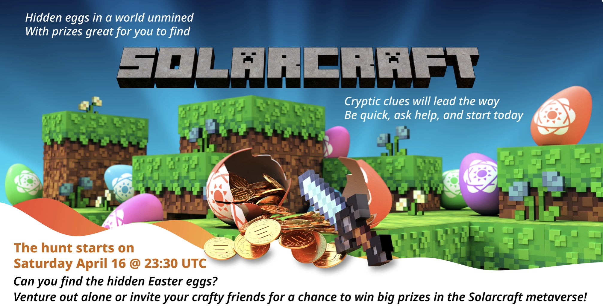 Solarcraft: Game săn 1.000 quả trứng 50 SXP