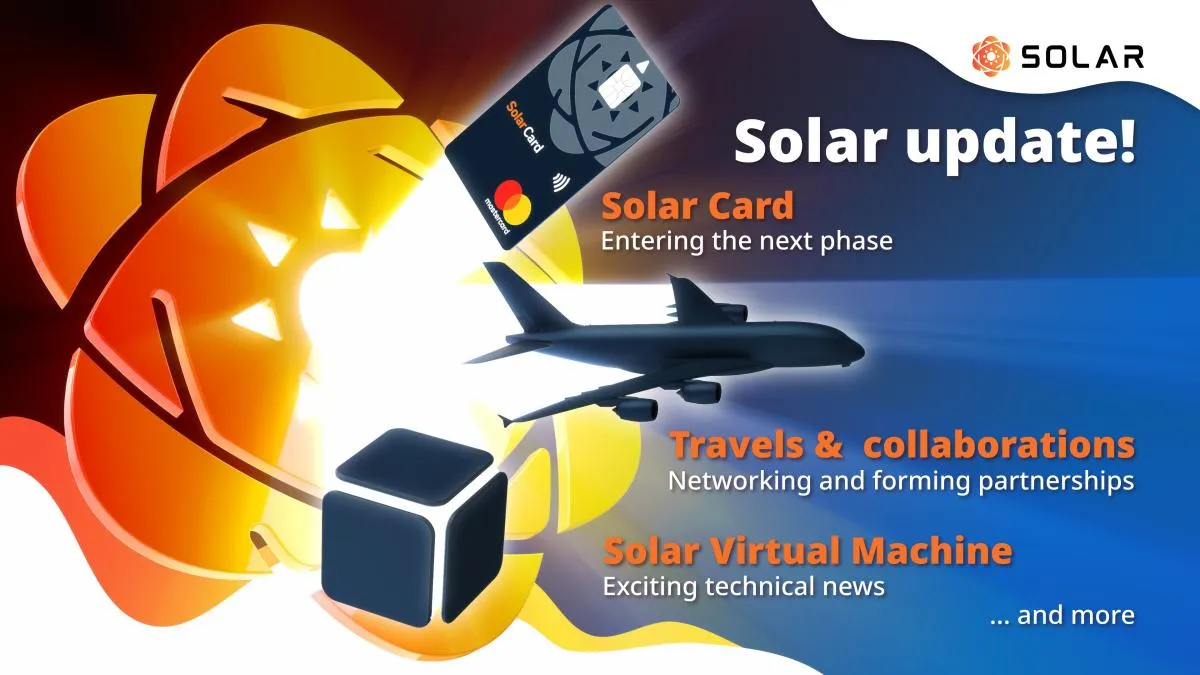 Tổng kết Solar Q2/2023: Core v5, EVM, Ví Swap, Card